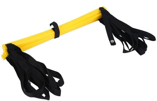 Scale di Allenamento - Progettazione Ripiegabile - Portatile - Scale Mobili - Miglioramento della Velocità - Allenamento della Coordinazione per gli Sport - Scala di Agilità