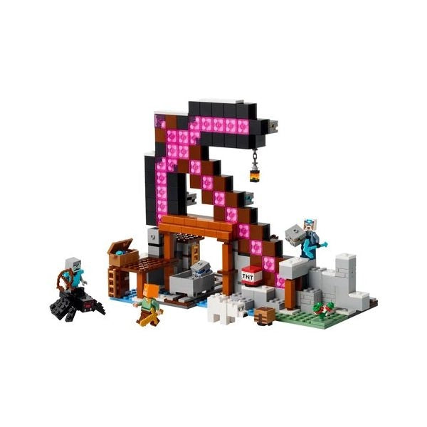 Costruzioni lego 21277 minecraft la miniera delle piccozze