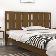 Testiera per Letto ambra 165,5x4x100 cm Legno Massello di Pino 818003