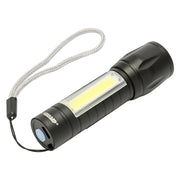 Torcia ricaricabile 120 lumen con zoom