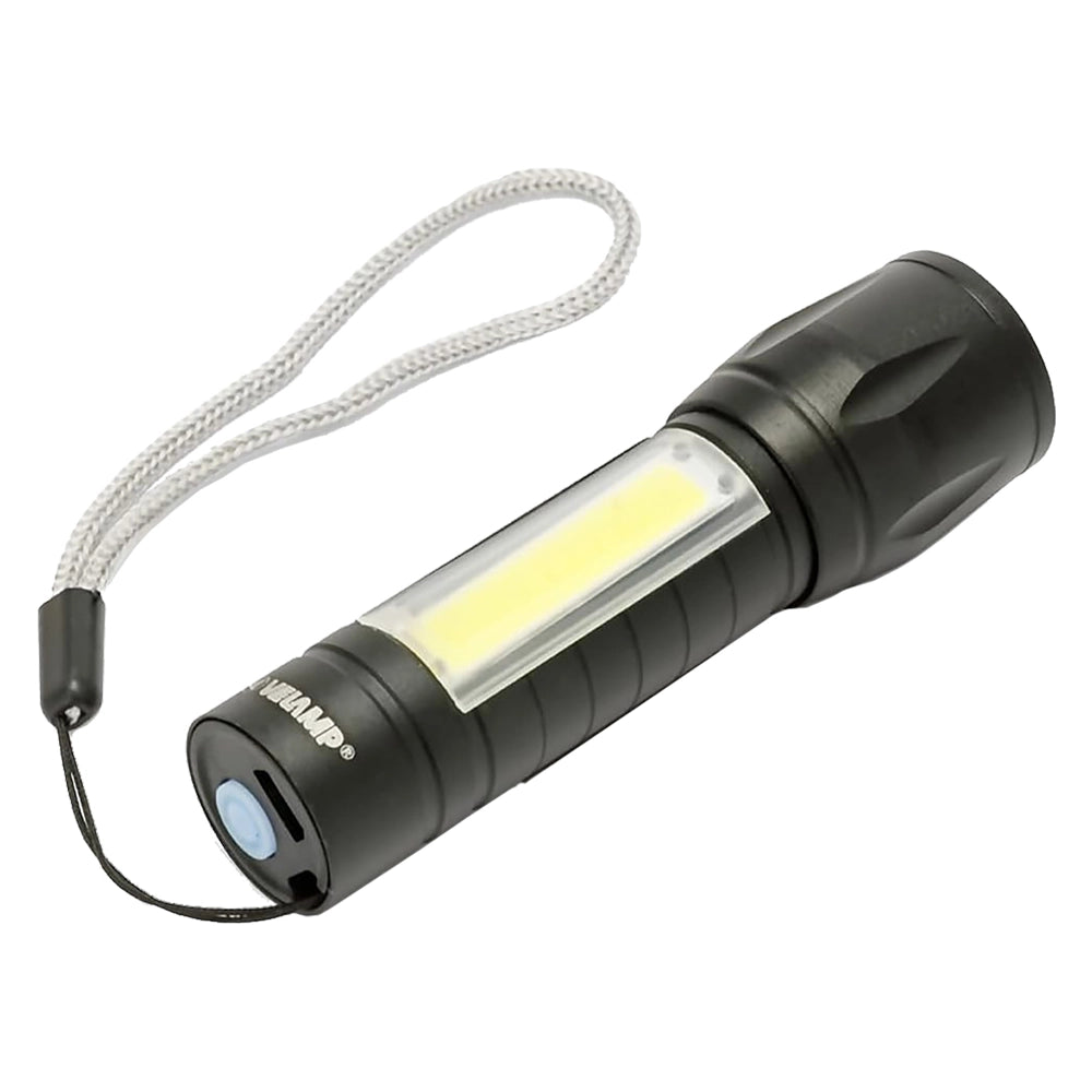 Torcia ricaricabile 120 lumen con zoom