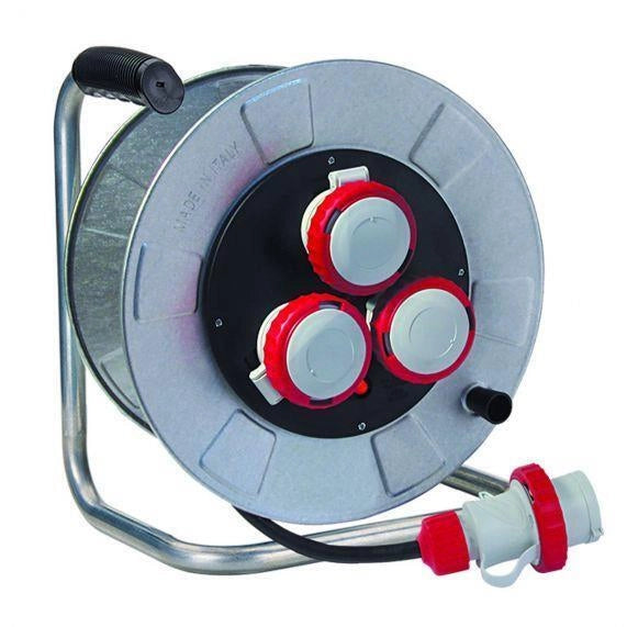FANTON 14360 bobina avvolgicavo 3 presa(e) AC 30 m