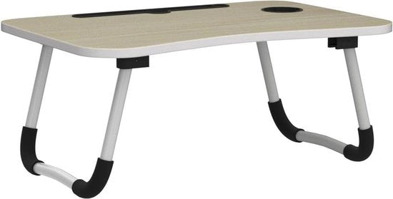 Tavolo da letto - Tavolo pieghevole per laptop - tavolo per letto, tavolo per laptop o lettura o colazione, 60 x 40 x 26 cm;
