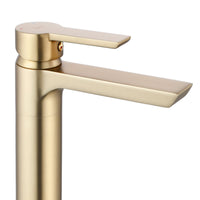 Rubinetto Da Lavabo Rea Argus Gold Brush High
