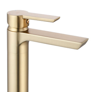 Rubinetto Da Lavabo Rea Argus Gold Brush High