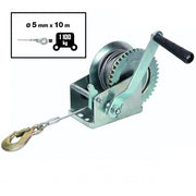Trade Shop - Argano Verricello Paranco Manuale 2 Velocita' Trazione 1100/2200 Kg Ribitech -