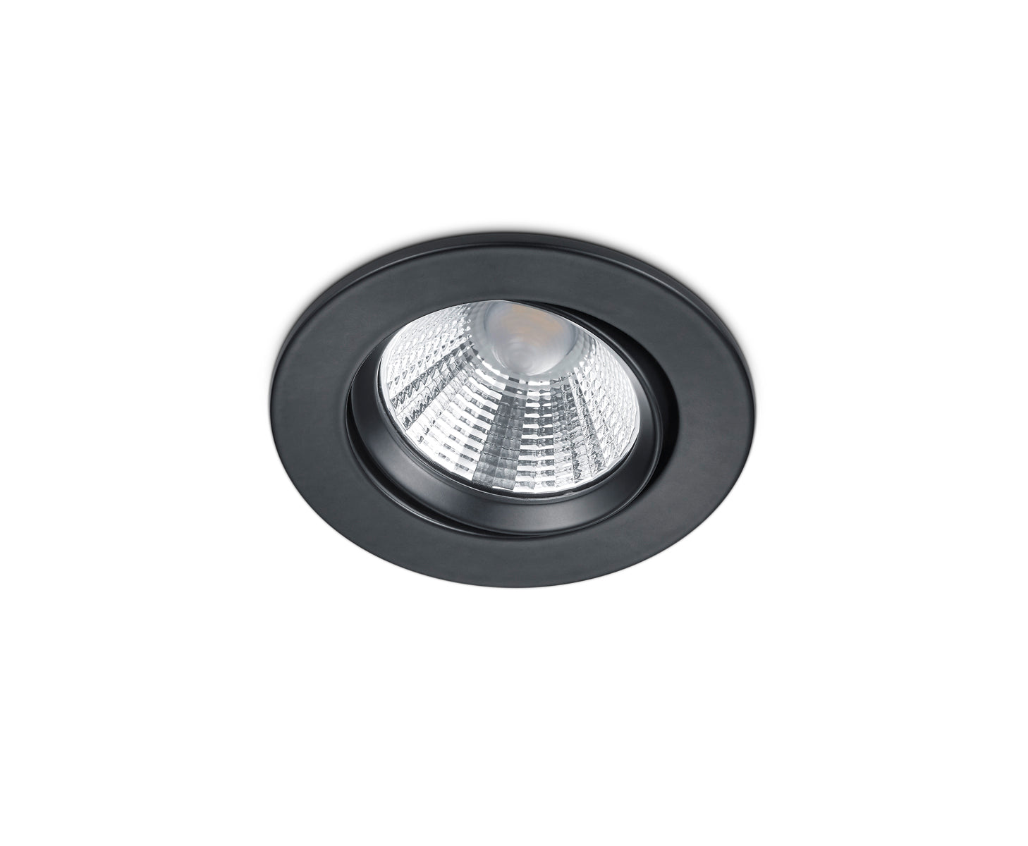 Illuminazione da Incasso da Interno a LED in Metallo Nero Opaco