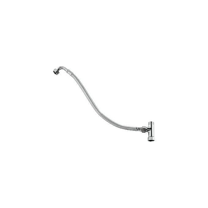 GROHE 47533000 Set di collegamento per Grohtherm Micro con raccordo a T 3-8'' 2 uscite 3-8'' con raccordi flessibili dadi di raccordo colore Cromo