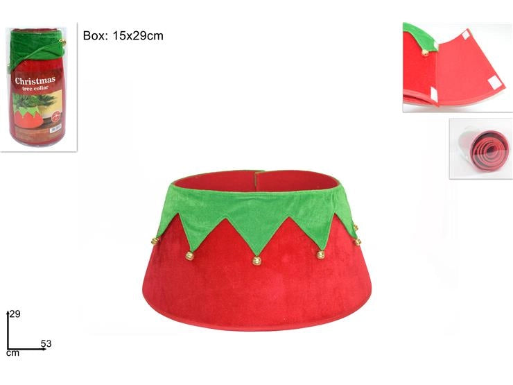 Decorazione Albero di Natale Sottoalbero Giullare 53 x 29 cm