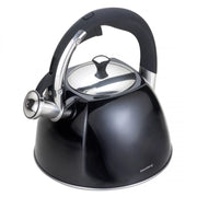 Klausberg KB-7195 Bollitore a fischio in acciaio inossidabile da 3 litri per tutti i fornelli