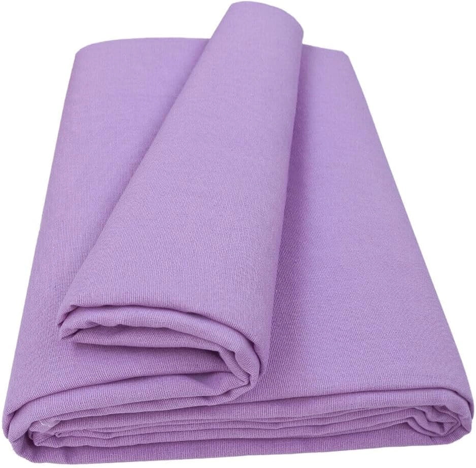 Telo Arredo Cotone 260x280 cm Copridivano Granfoulard Copriletto Tessuto Multiuso Viola