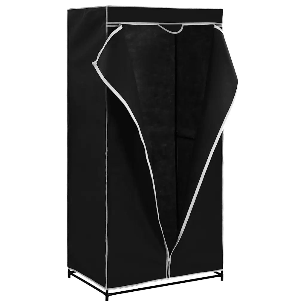 Armadio 2 pz Nero 75x50x160 cm 282441