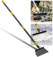 Multifunzionale schep per giardino - Manico regolabile - Rasoio per giardino - Attrezzo per la pulizia del giardino - Raccolta di rifiuti/schiarimento - Lunghezza 163 cm - Attrezzi per giardinaggio