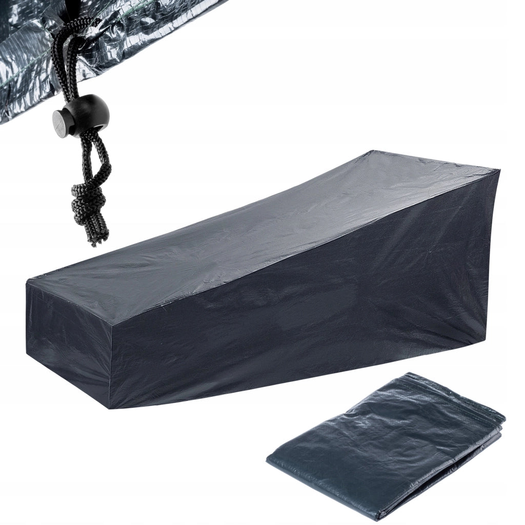 Telo di copertura per sdraio da giardino KADAX, telo protettivo impermeabile, 165x85 cm