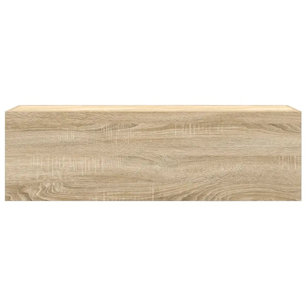 vidaXL Mobile da Bagno Rovere Sonoma 100x25x30 cm in Truciolato