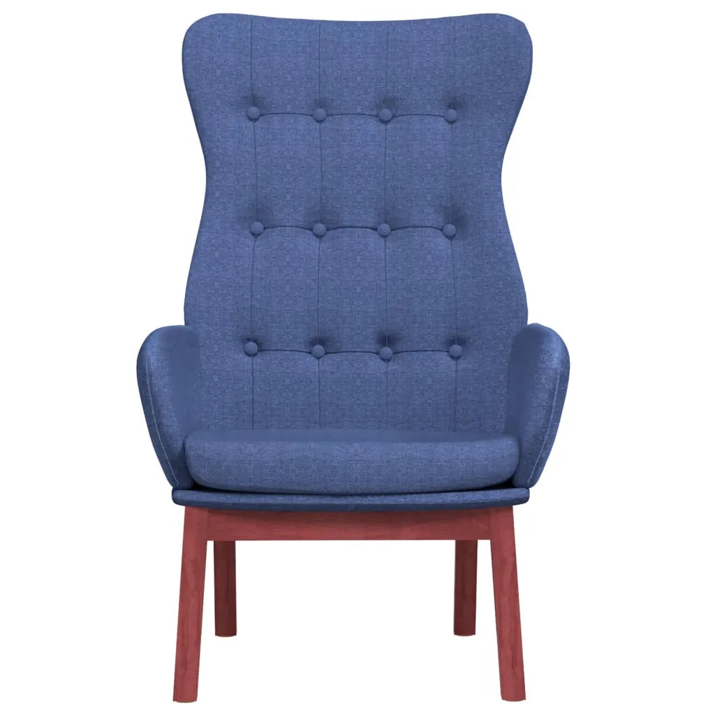 Sedia Relax Blu in Tessuto 341272