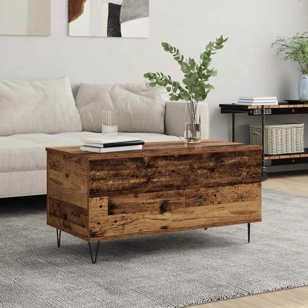 Tavolino da salotto Legno vecchio 90 x 44.5 x 45 cm 879615