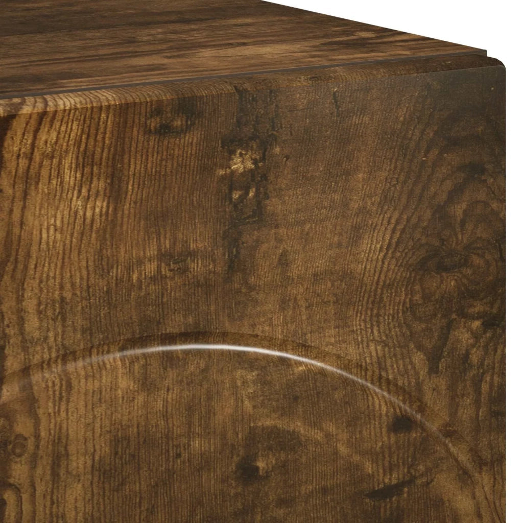 Supporto TV 60 x 34.5 x 40 cm Rovere Fumo Legno ingegnerizzato 8011563