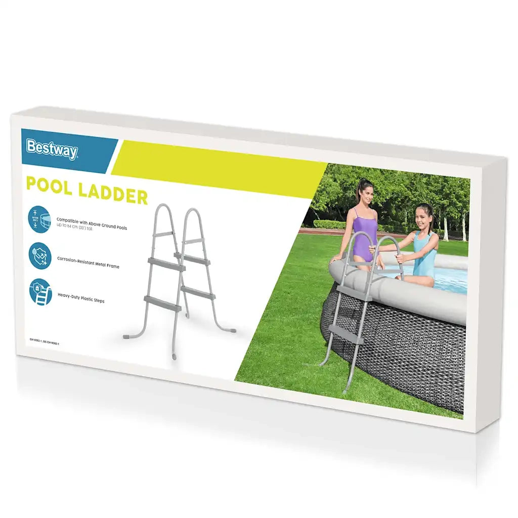 Bestway Scaletta per Piscina a 2 Gradini Flowclear 84 cm 92820