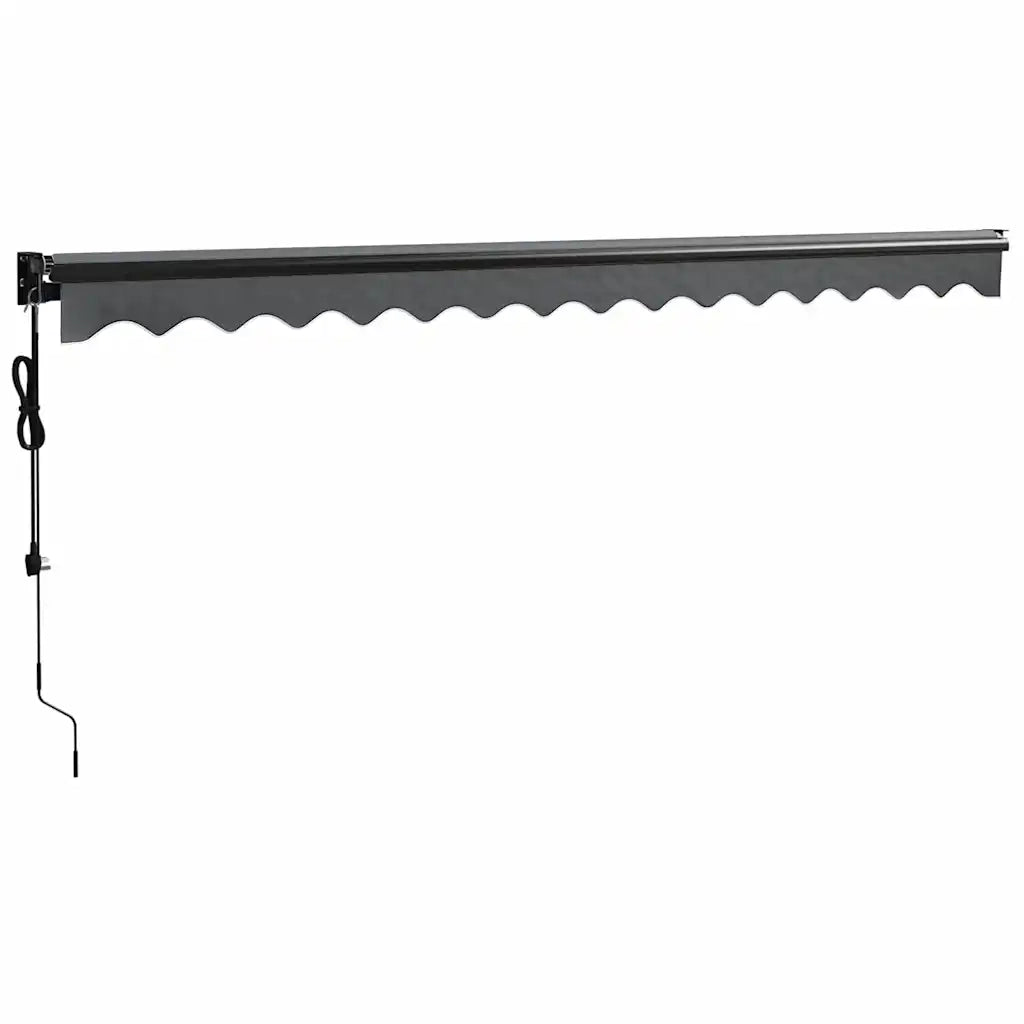 Tenda Sole Automatica Retrattile Antracite 4x3 m