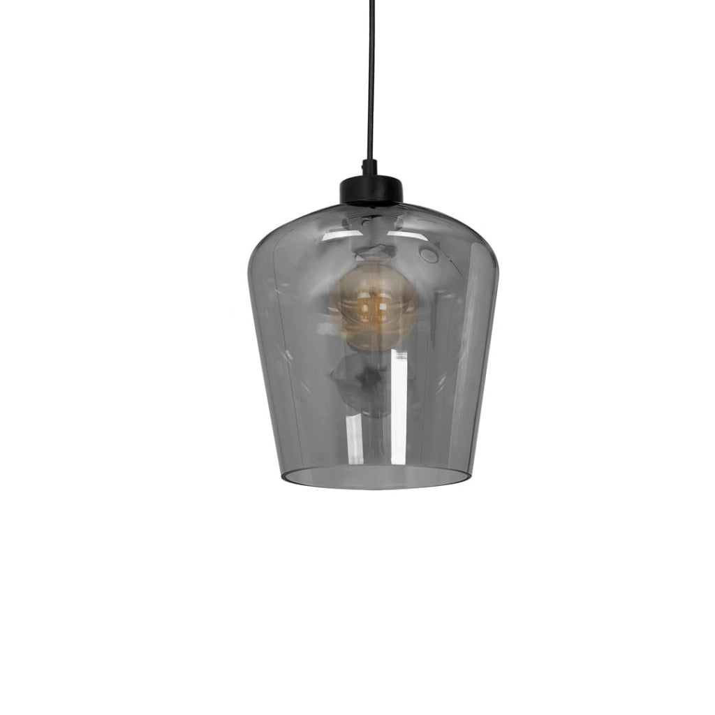 Lampadario sospensione Santiago MLP6606 Milagro E27 60W nero