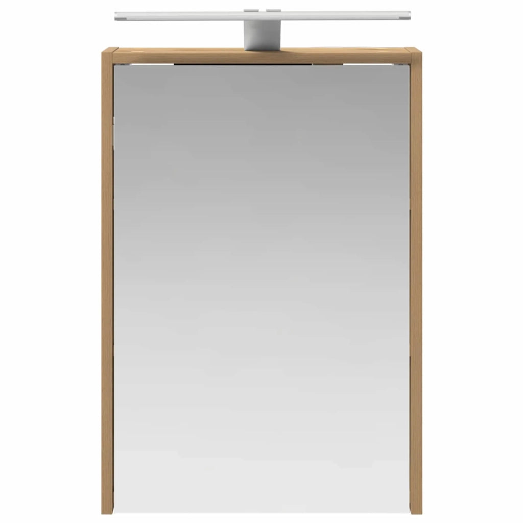 Mobiletto per specchio da bagno con porta Rovere Artigianale 889150