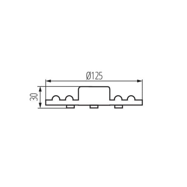 Modulo LED plafoniera Kanlux 12W 1200lm 3000K 29300