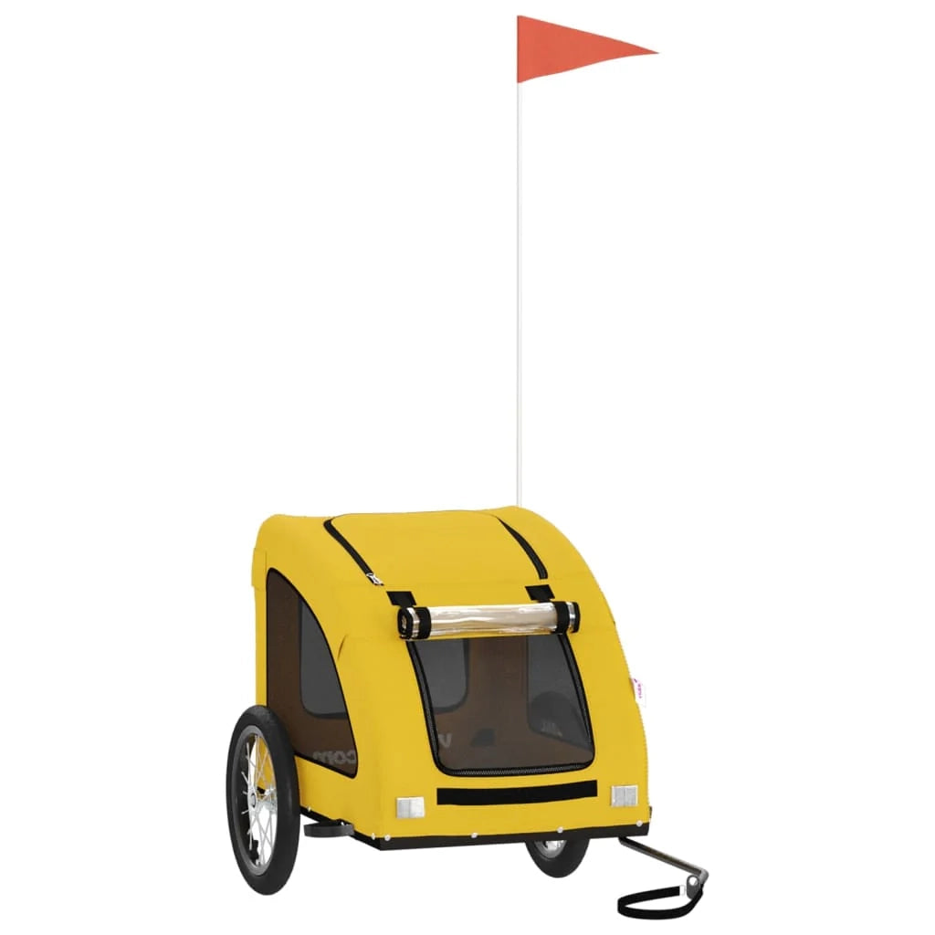 Rimorchio/carrello giallo per animali domestici 02_0044299