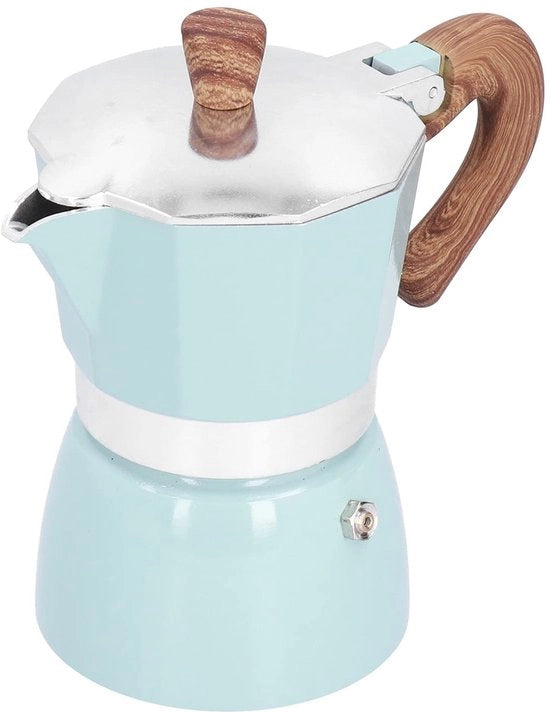 Caffettiera Moka 3 Tazze - Portatile in Alluminio