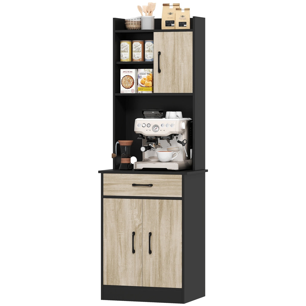 Armadio per cucina ¨C zephmum ¨C legno naturale 60x40x180cm