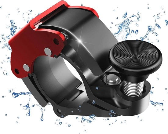 Bel di Fisica per Biciclette in Alluminio - 100 dB Intenso per Biciclette, MTB e Mountain Bike - Adatto per Manubri da 22-24 mm