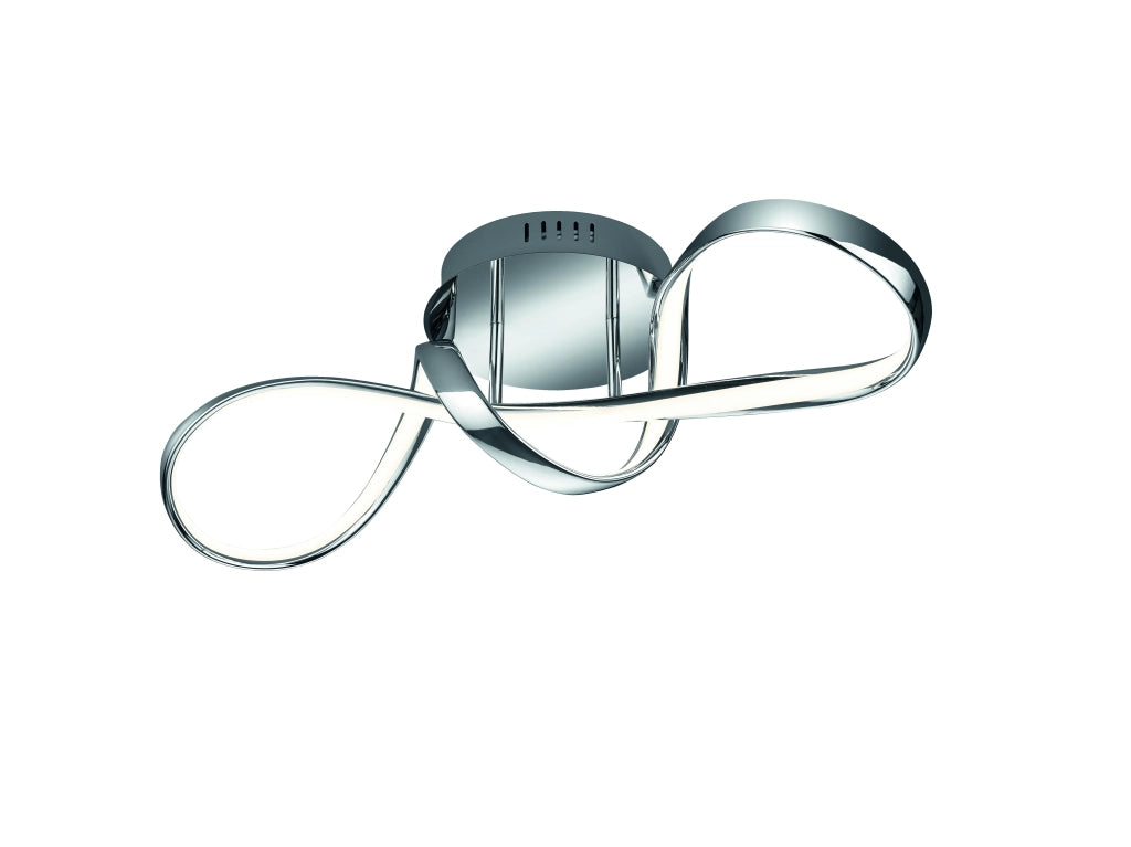 Plafoniera LED Vigo cromo