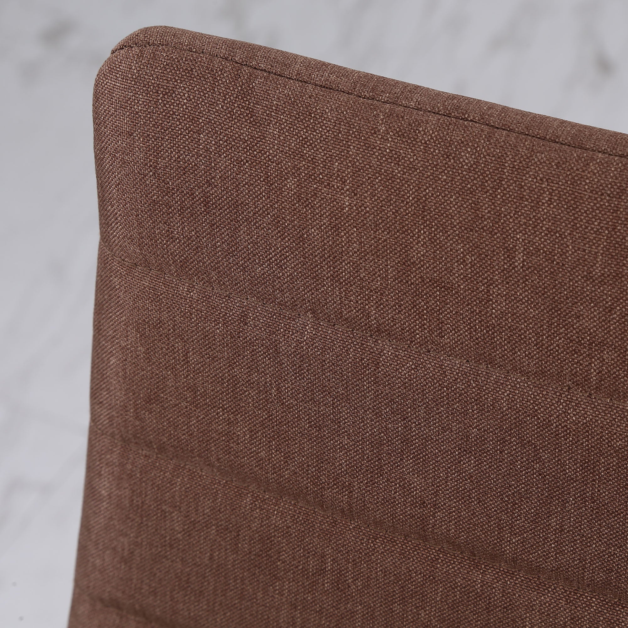 Set 4 Sedie 41x50x97 cm in Tessuto Khaki