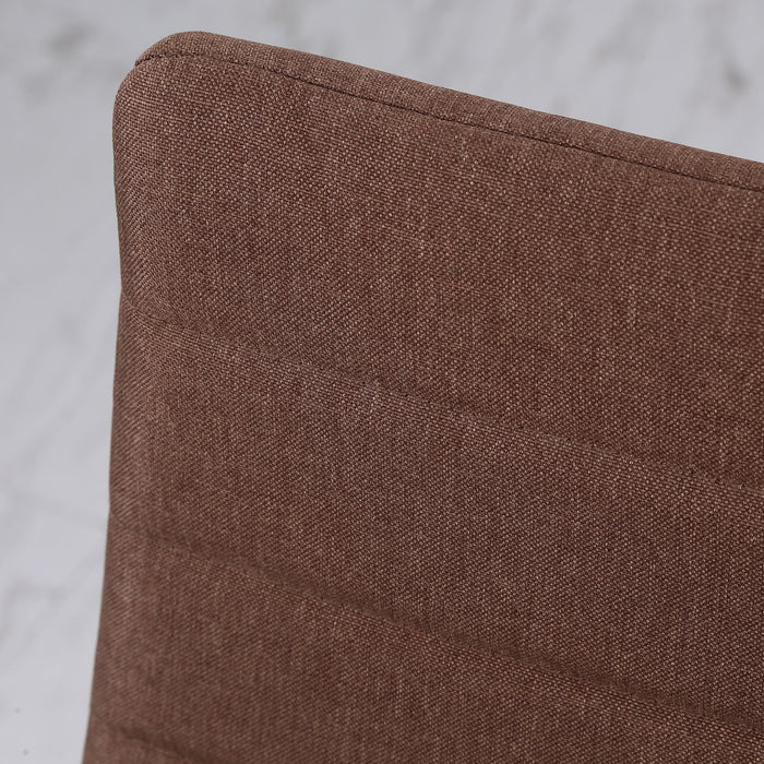 Set 4 Sedie 41x50x97 cm in Tessuto Khaki