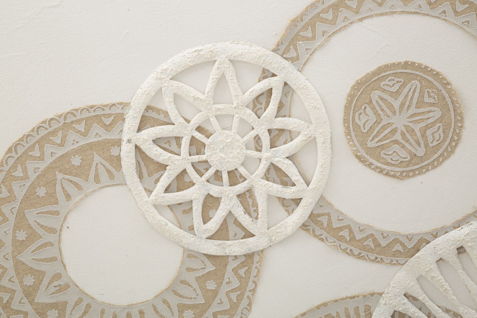 Dipinto su Tela Icer 80x2,8x100 cm in Legno e Tessuto