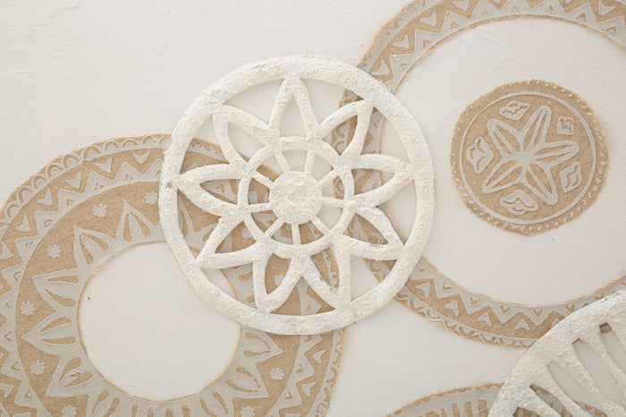 Dipinto su Tela Icer 80x2,8x100 cm in Legno e Tessuto