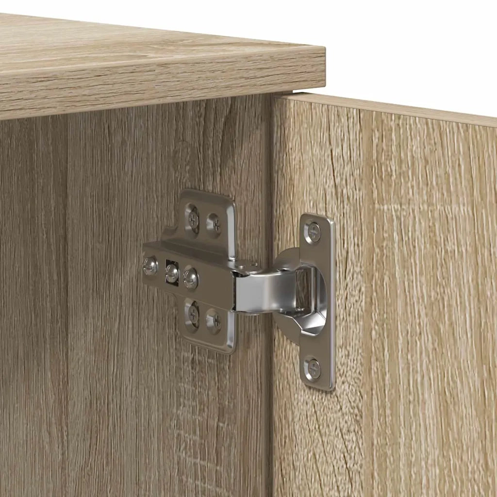 Struttura del letto con cassetto Rovere Sonoma 90 x 190 cm 3335207