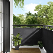 Paravento da Balcone Antracite 90x1000cm 100% Poliestere Oxfordcod mxl 91606