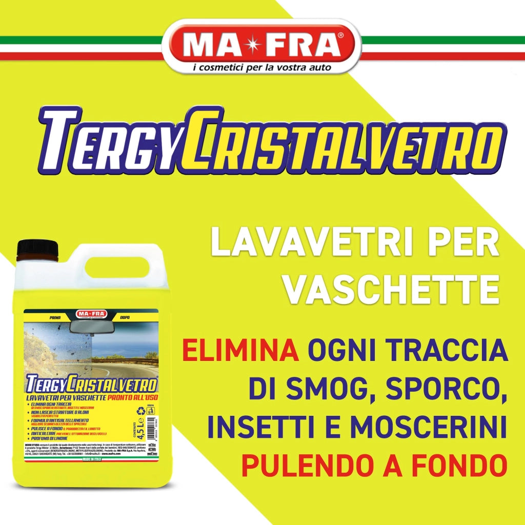 LAVAVETRI PRONTO ALL'USO 'TERGY' MA-FRA 4500 ml - MA-FRA
