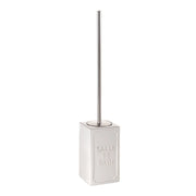 Scopino WC con ciuffo in setole d'appoggio in ceramica VV33 Gedy serie VIVIENNE Bianco