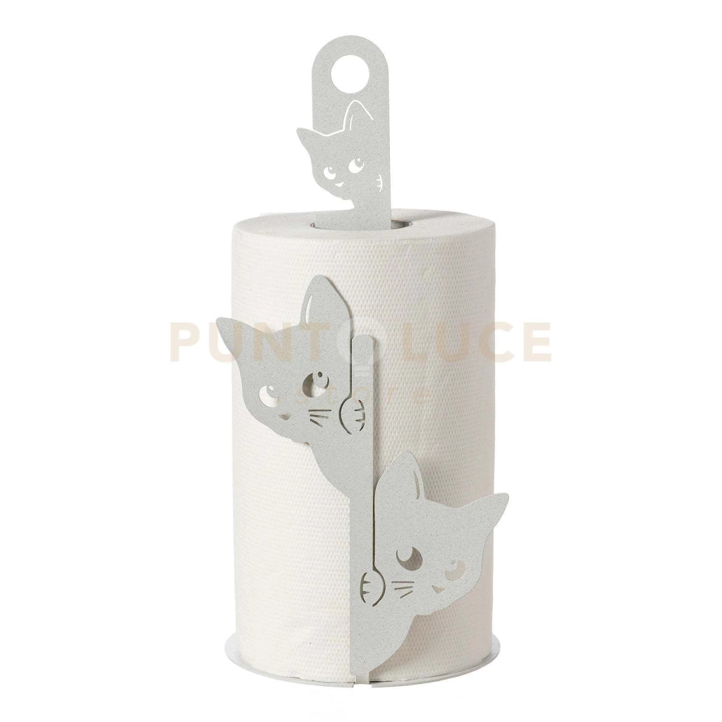 Porta rotoli da cucina Silvestro Bianco marmo