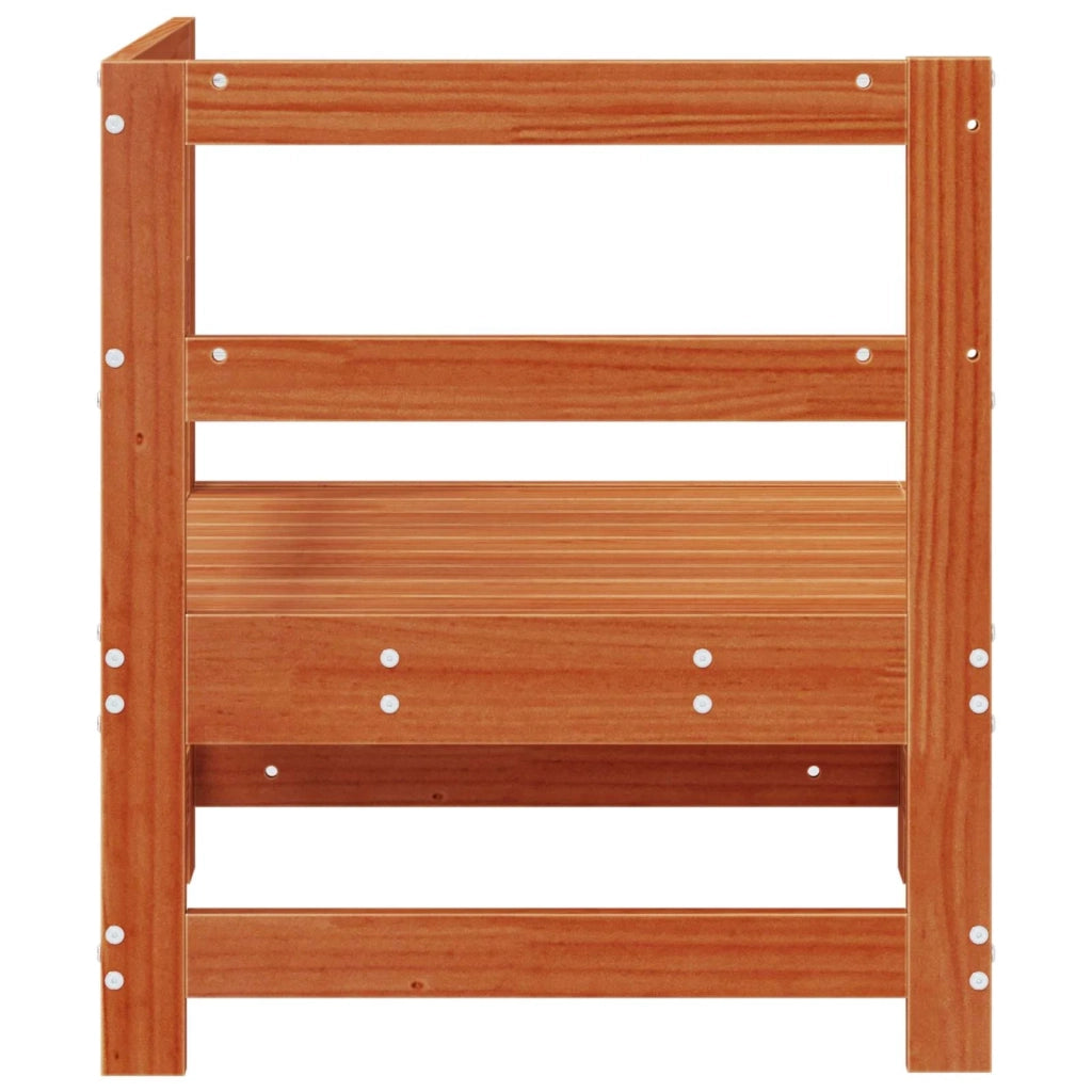 Divano Angolare da Giardino-Sofa da giardino Legno di pino massiccio 841176