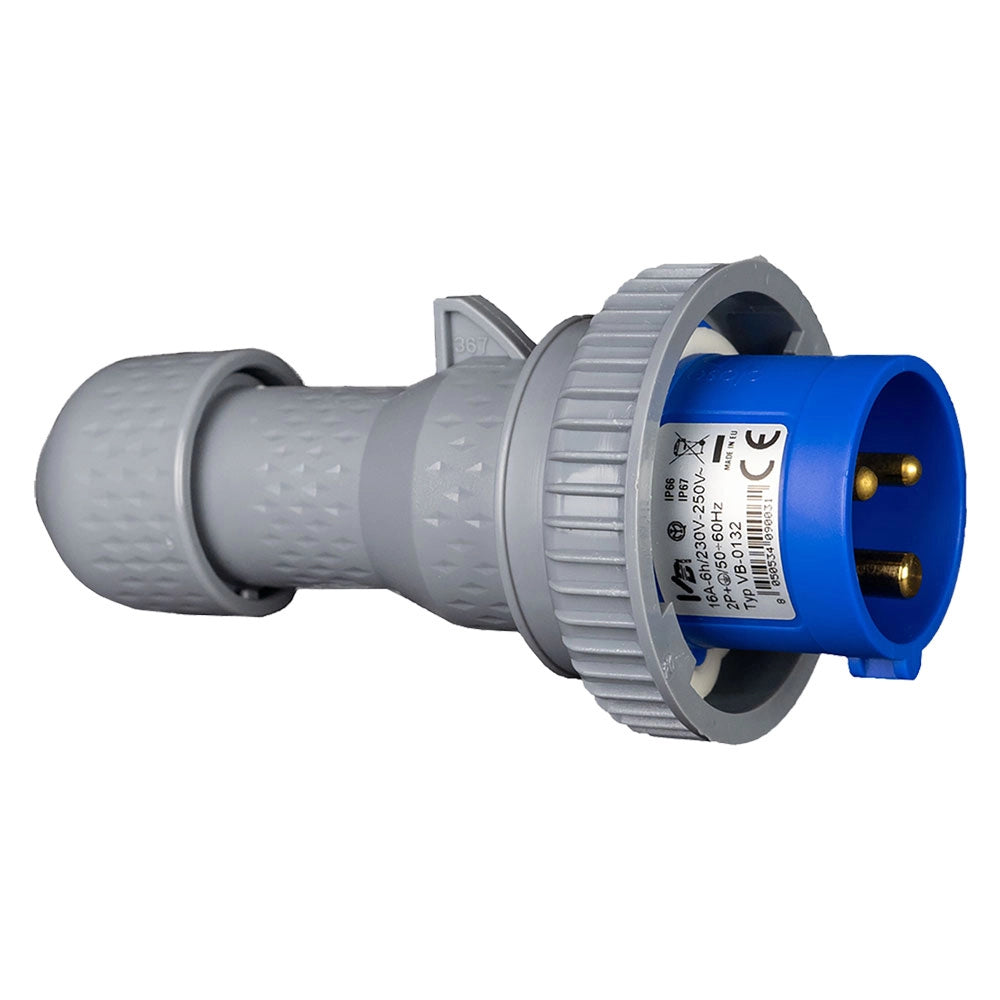 Spina Volante Industriale Vb 230 v 16a