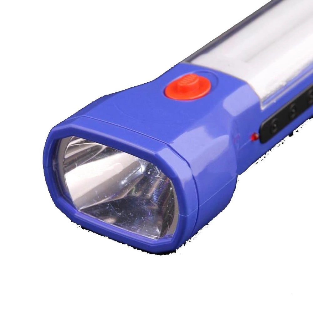 Trade Shop - Lampada Di Emergenza Ricaricaricabile Portatile A Led Neon Con Pannello Solare -