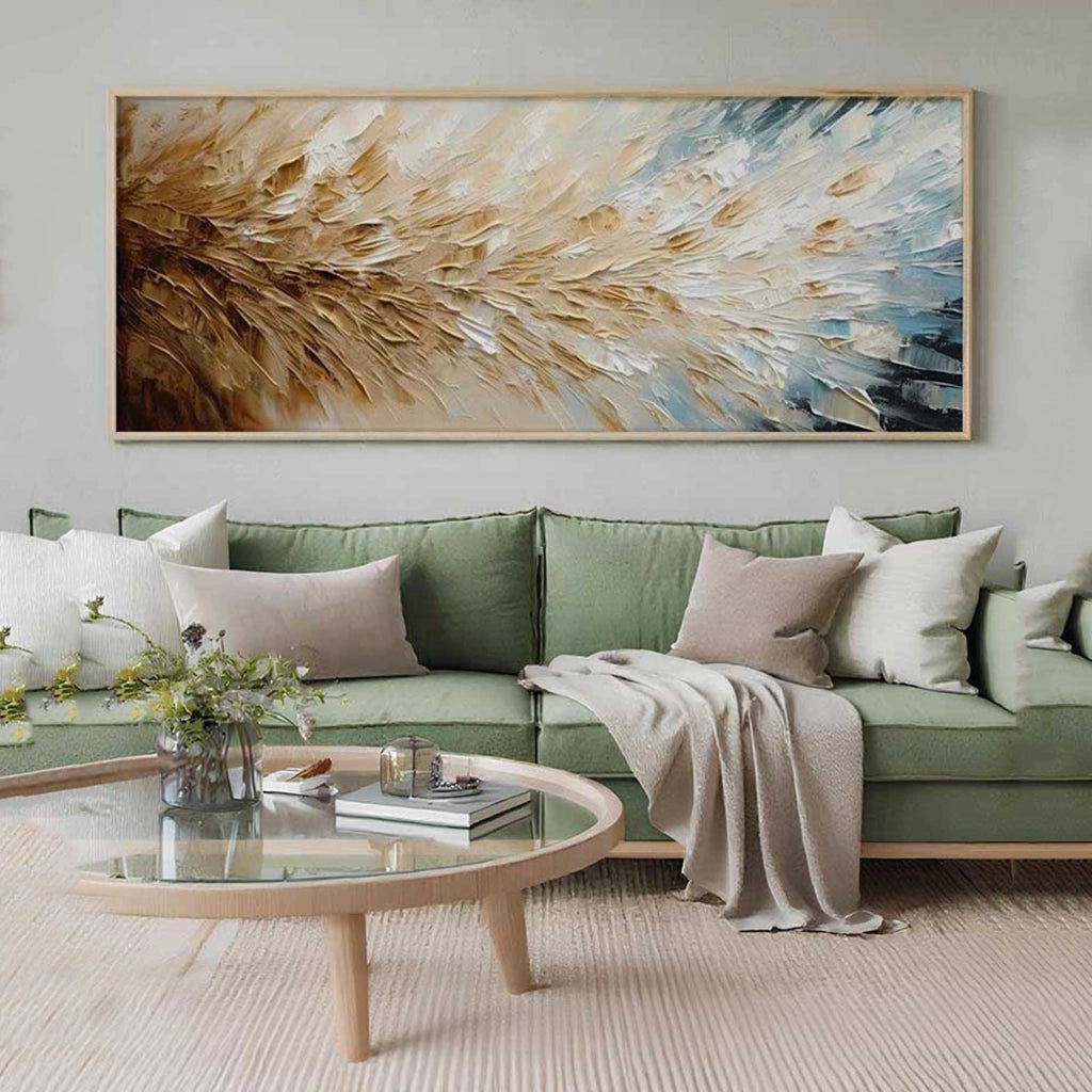 Mirevalo, Quadro Materiale Struttura in Legno Nobilitato, 50x120h cm Multicolore