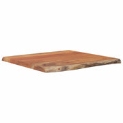 Piano Tavolo | Superficie Tavolo | Piano Scrivania 40x40x2,5 cm Rettangolare Legno Acacia Bordi Vivi
