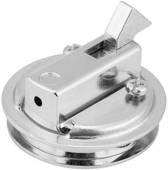 Cassettino di apertura a griglia - Latch in acciaio inossidabile - 4,5 cm di apertura - Per RV/Barca - Resistente alla corrosione - Installazione facile