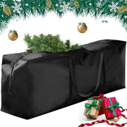 Tas di Stoccaggio per Mobili da Giardino e Albero di Natale - Copertura con Protezione UV - 1 pezzo - Nero - 175 x 76 x 51 cm