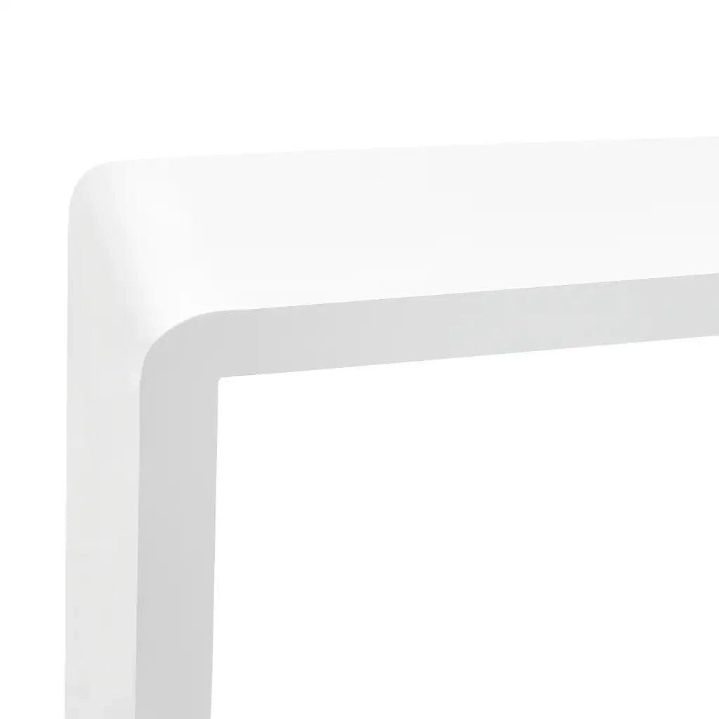 Mensole a Cubo da Parete 3 pz Bianche in MDF 323952