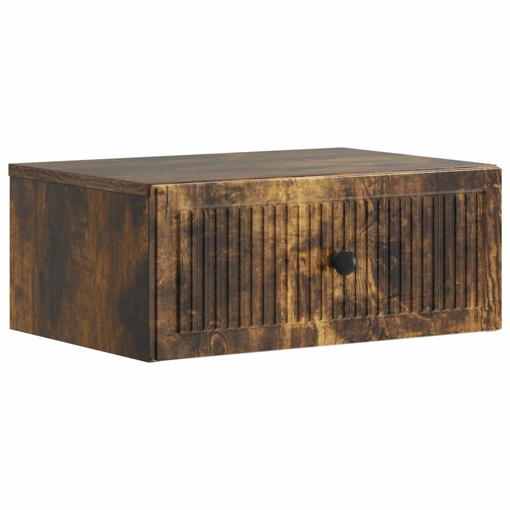 Armadio da Notte Rovere Fumo 49 x 34,5 x 20 cm 897945